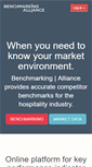 Mobile Screenshot of benchmarkingalliance.com