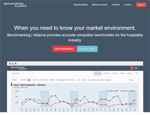 Tablet Screenshot of benchmarkingalliance.com